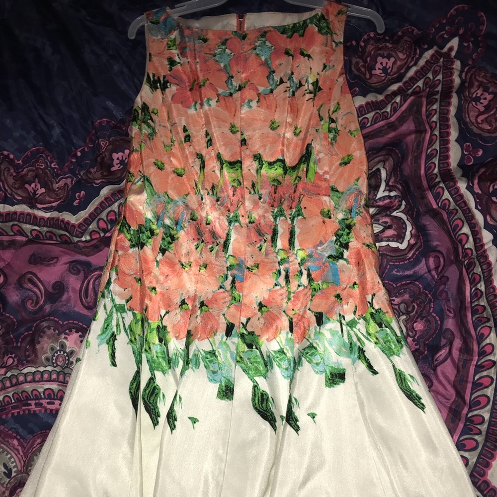 Danny and Nicole Pink Floral Dress
